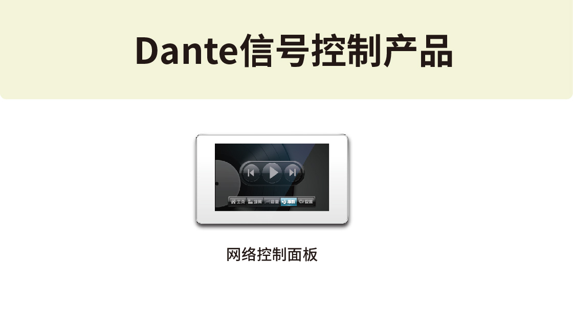 dante网络传输模块